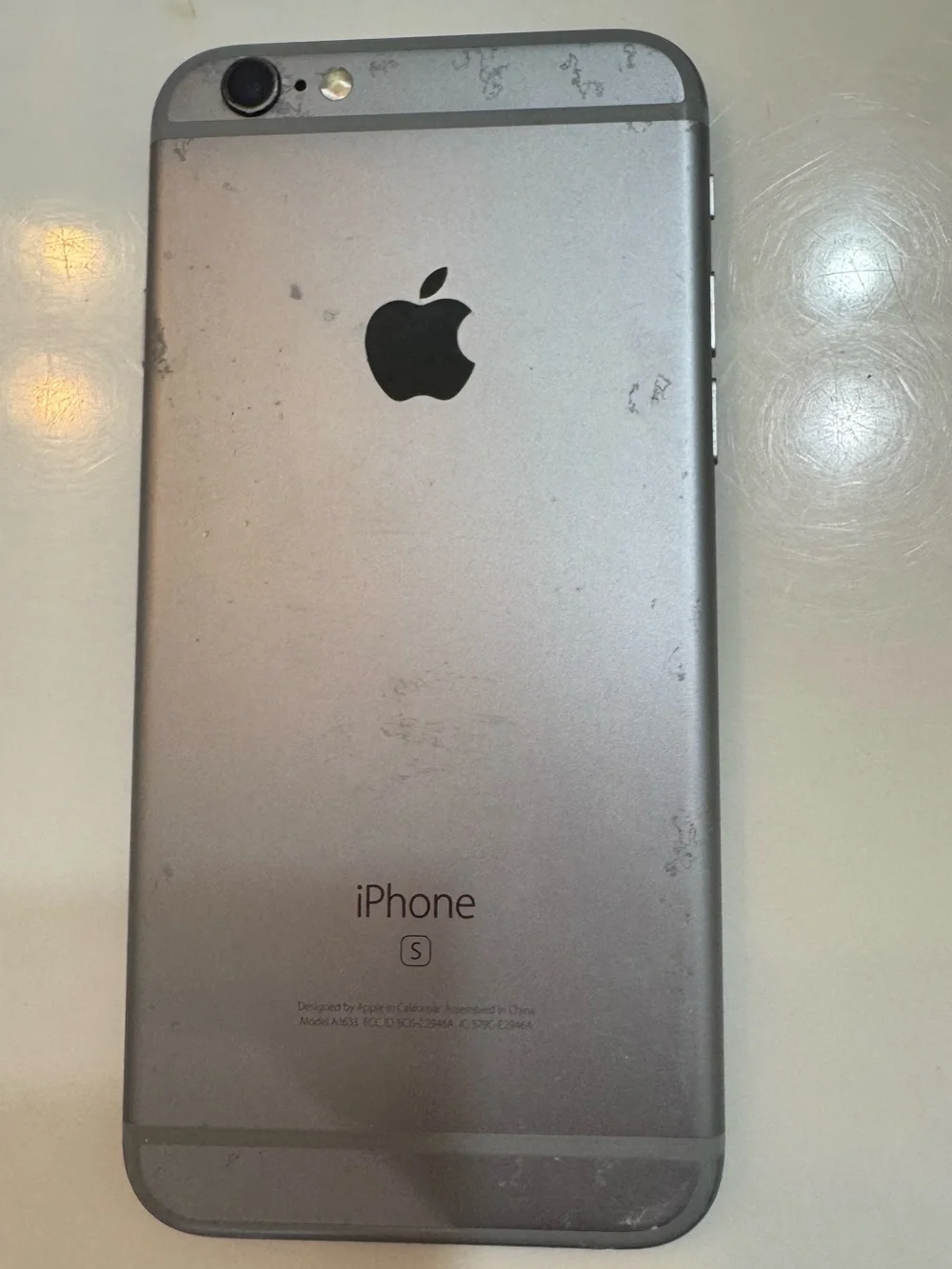 Apple iPhone Black 6S Damaged Parts Only AT&T 64G